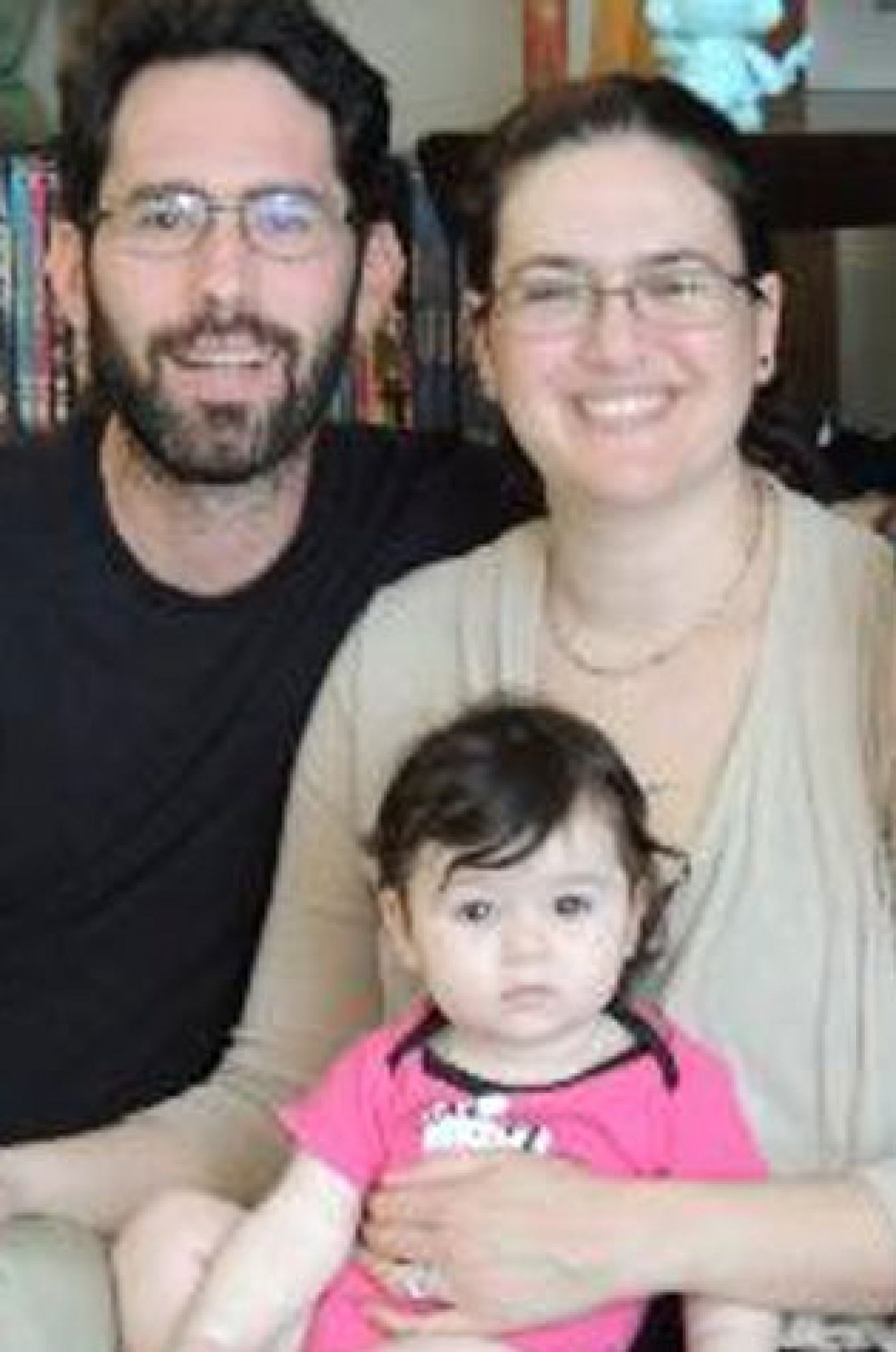 Jonathan Kirzner, shown here with his family, is a molecular cell biologist in Los Angeles.