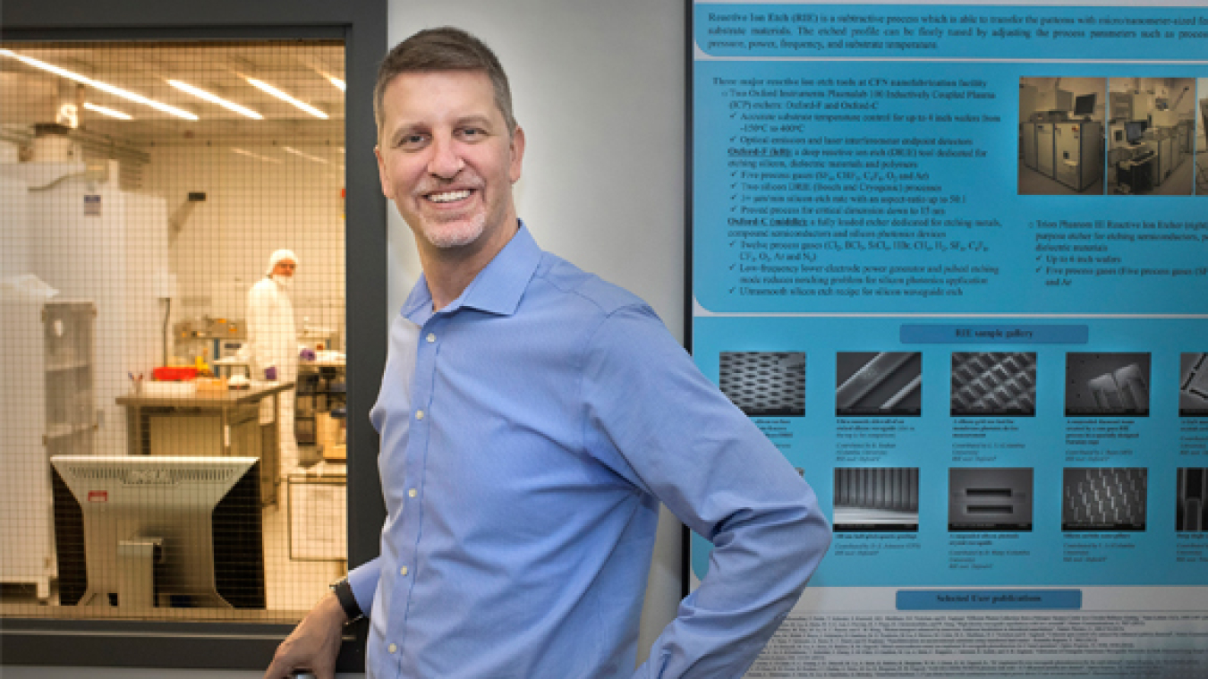 Chuck Black is the director of the Center for Functional Nanomaterials.