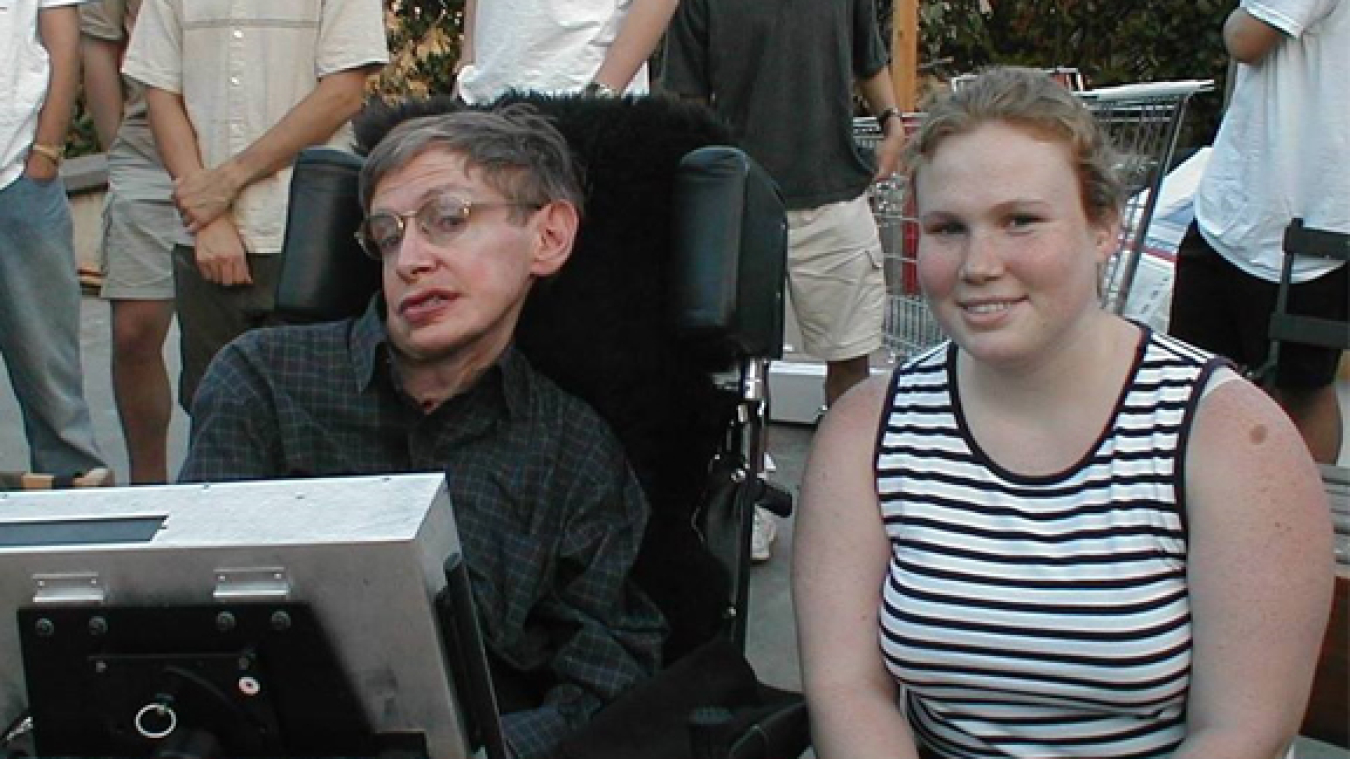 Jora Jacobi had the privilege of meeting Dr. Stephen Hawking at a Caltech event.