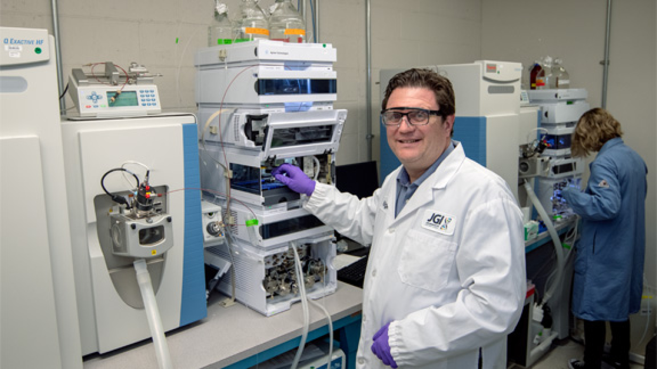 Nigel Mouncey, the director of the Department of Energy's Joint Genome Institute, guides the facility that hosts nearly 1,900 users a year.