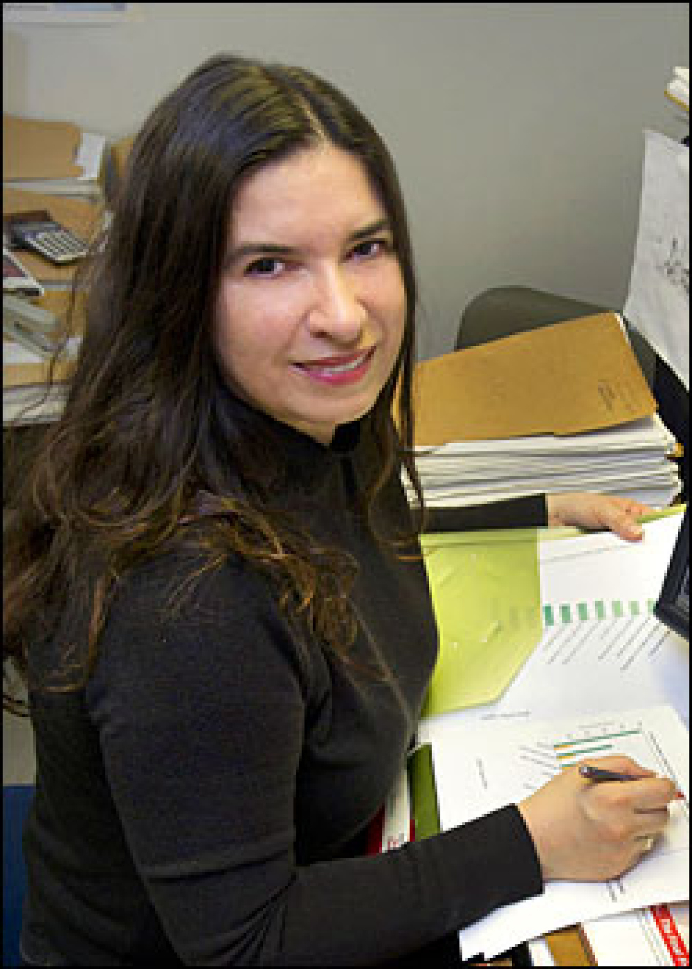 Brookhaven biologist Krassimira Botcheva