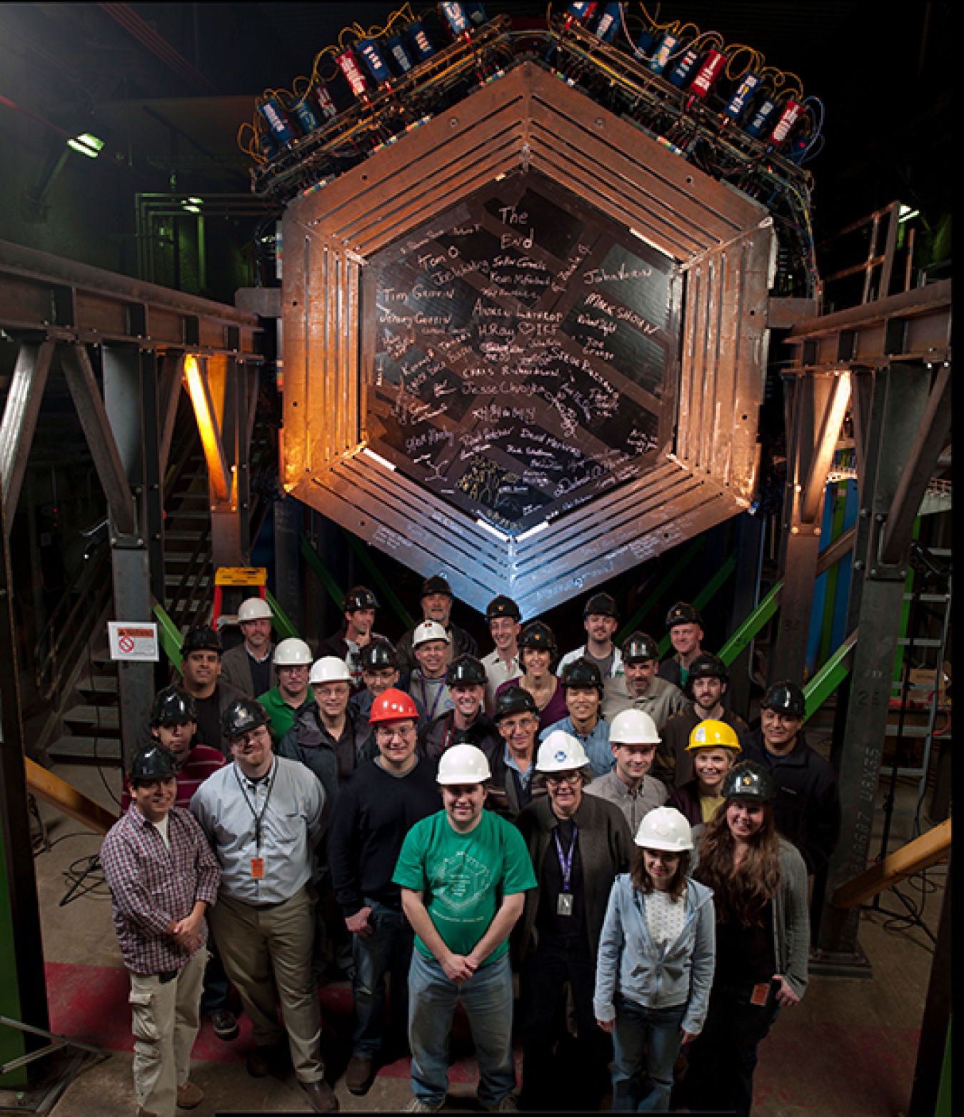 Scientists at Fermilab are studying the oscillation of muon neutrinos into electron neutrinos and must rely on certain particle signatures left in the detector. These signatures can sometimes be misread.