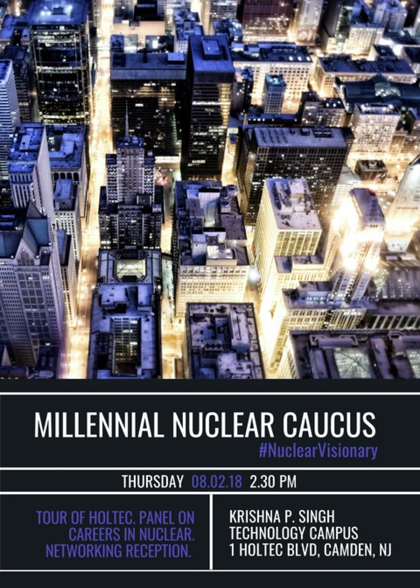 Join the Millennial Nuclear Caucus event in New Jersey August 2