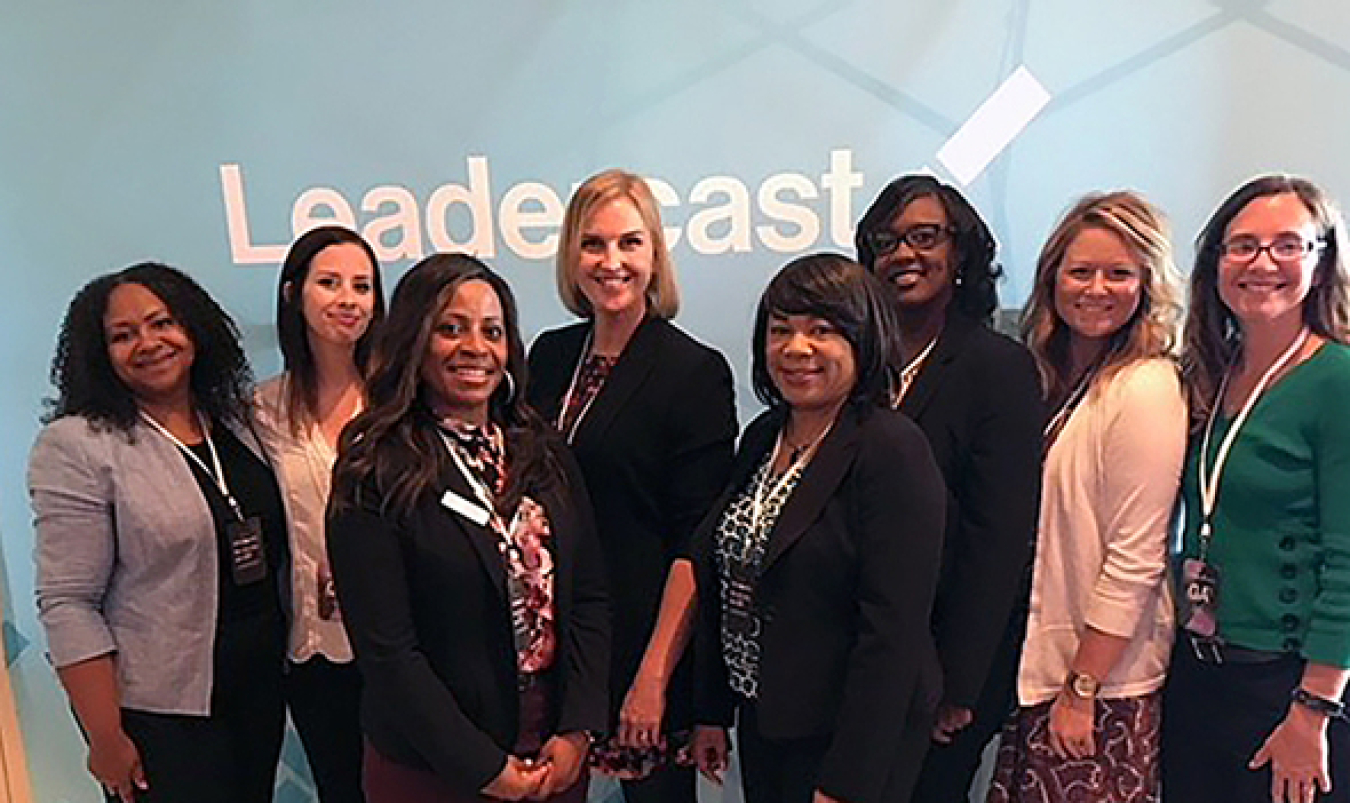 Savannah River Site Women in Nuclear members participate in the 2017 Leadercast Women event in Atlanta.