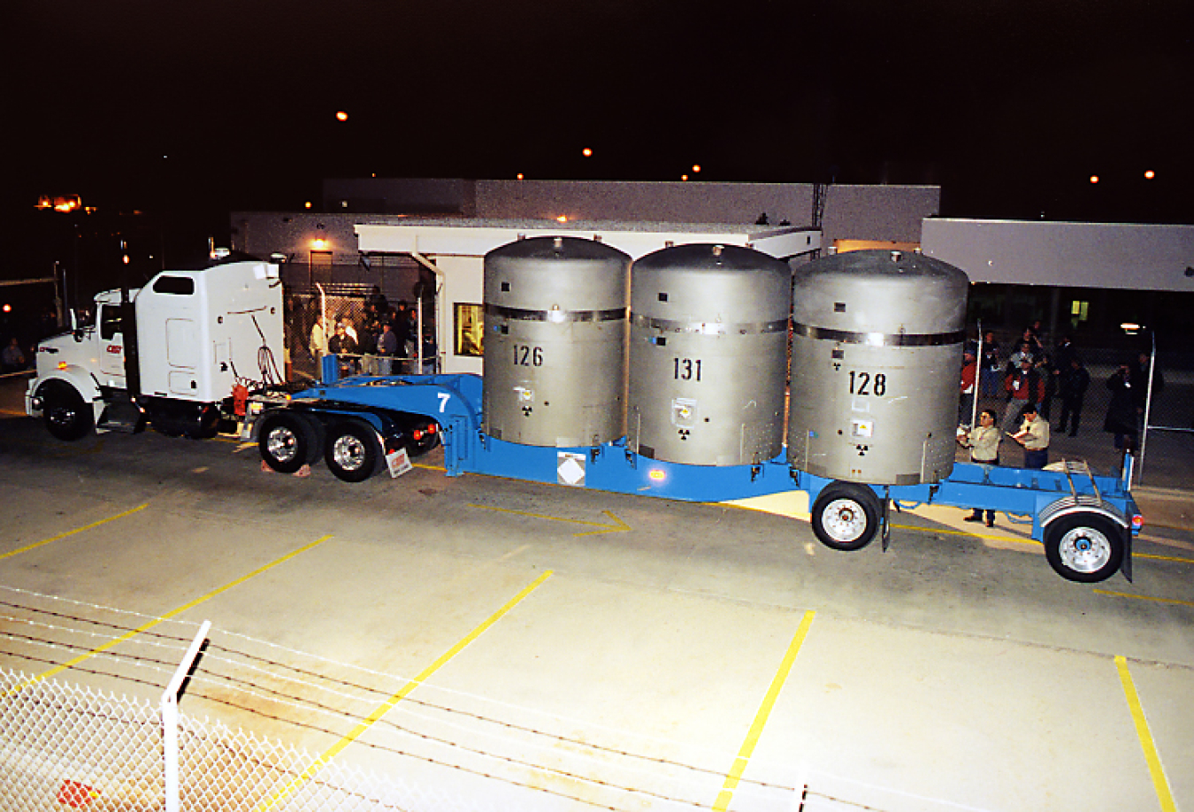 January 23, 2007: WIPP receives first shipment of waste.