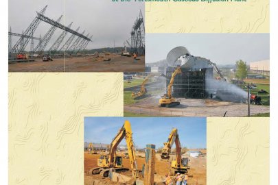 Image of the cover of the 2010 Portsmouth Site Environmental Report