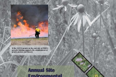 Image of the cover of the 2015 Portsmouth Site Environmental Report