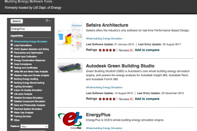 Building Energy Software Tools Directory