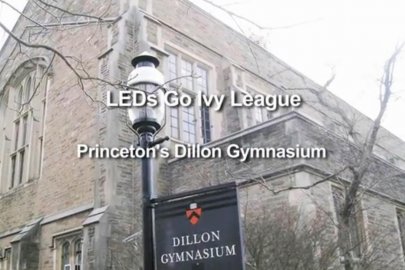 View the video about LED lighting in Princeton University’s Dillon Gymnasium.