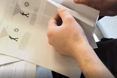 photo of an instruction manual