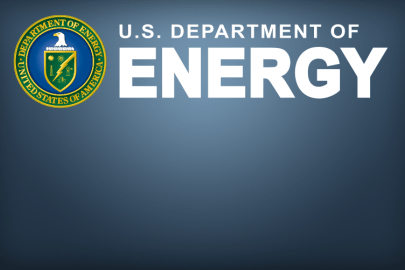 EHSS Department of Energy Blue Background