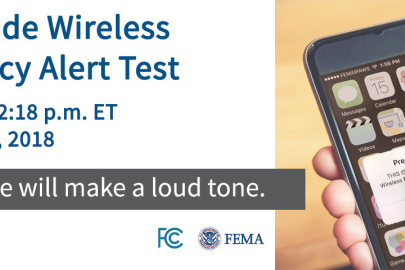 FEMA nationwide test graphic 