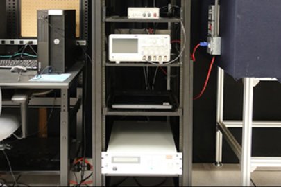 Photo of a testing apparatus