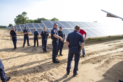 First responders receive solar energy training
