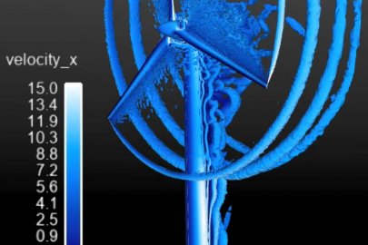 CFD Code Increases Accuracy of Turbine Wake Simulation 