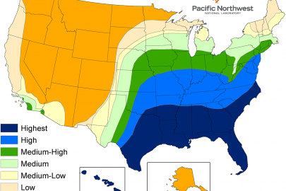 Condensate Capture Potential Map