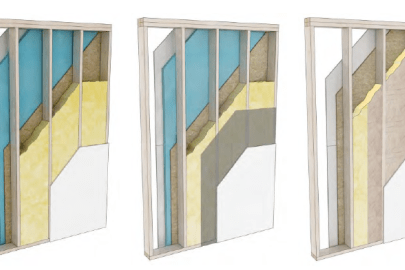 Illustration of high-r wall systems.