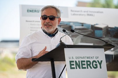Secretary Brouillette announces ARIES at NREL.