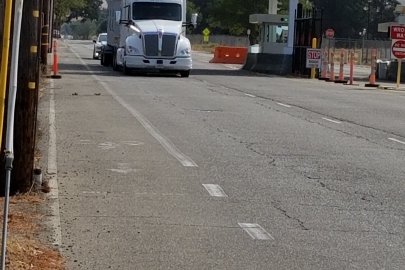 The Waste Isolation Pilot Plant mobile loading team processes a recent transuranic waste shipment from Lawrence Livermore National Laboratory.
