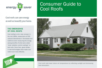 Consumer Guide to Cool Roofs Fact Sheet