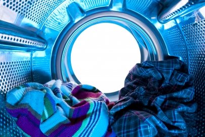 Inside of a washing machine
