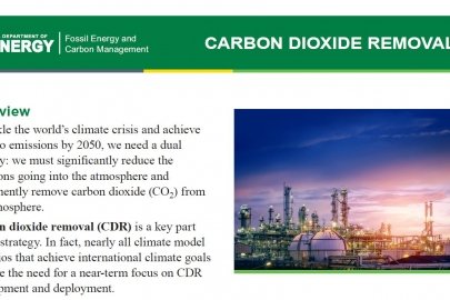 Fact Sheet: Carbon Dioxide Removal
