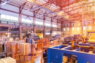 an image of the inside of a manufacturing facility