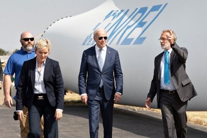 President Biden and the Secretary of Energy tour the National Renewable Energy Laboratory. 