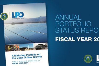 Cover page of FY2021 Annual Portfolio Summary Report