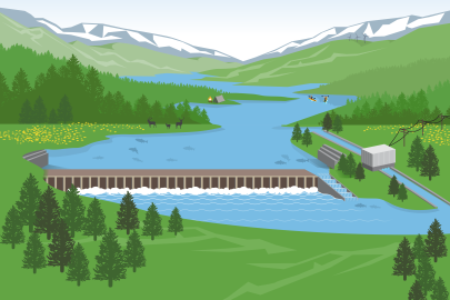 Branding for the Hydropower Collegiate Competition.