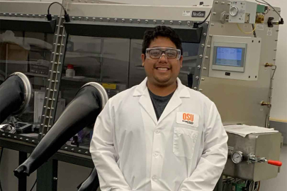 Marcos Lucero, an Advanced Manufacturing Intern