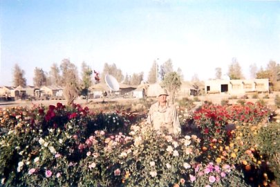 Photo of Charles Koss in Kandahar, Afghanistan 