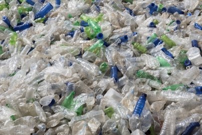 Photo of plastic bottles.