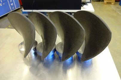 Composite Hydropower Turbine Runner.