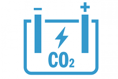 a graphic displaying CO2 Electrolysis