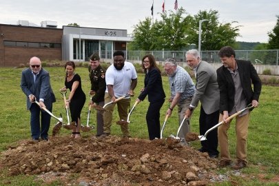 Oak Ridge Groundbreaking: Viewing Platform Brings Historic K-25 Into Perspective
