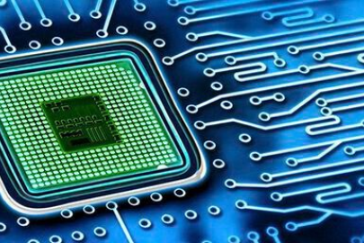 a image of a semiconductor on a PCB