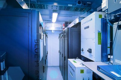 Multiple devices that are part of a microgrid facility