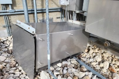Electronics cabinet that fell off Transformer