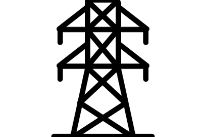 Icon of an electrical tower