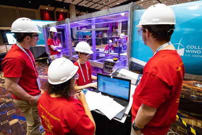 Students showcase wind energy projects at competition