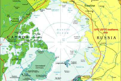 Arctic Region Map