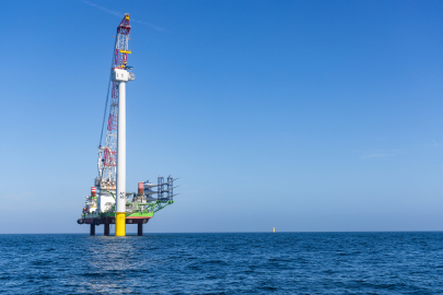 Turbine in waters