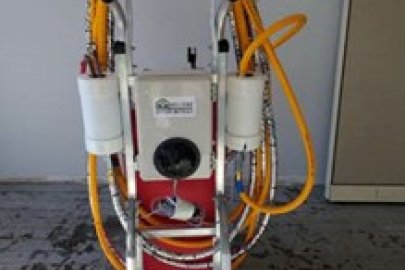 Machine used for pinhole insulation