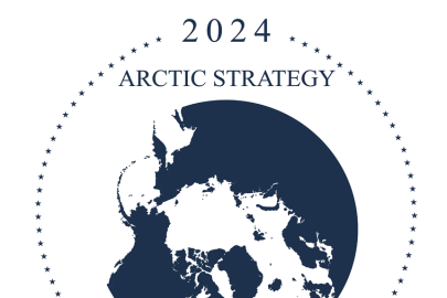 Cover of the Department of Defense Arctic Strategy Document.