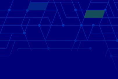 Blue newsletter header image