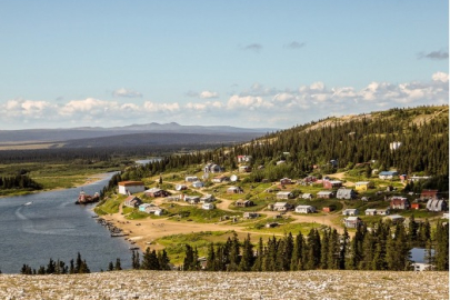 City of White Mountain in summer.