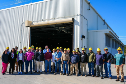 Group photo of the canister double-stack team at Savannah River Site.