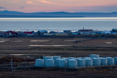 A microgrid in the small Alaskan village of Unalakleet. 