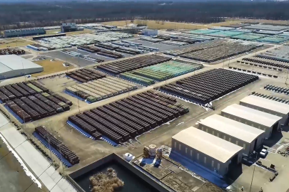 An aerial view of the Paducah Site